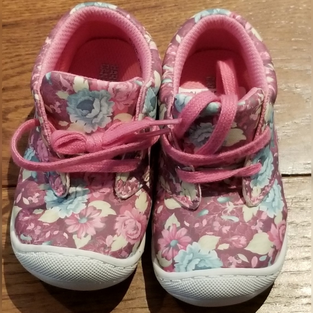 🙅‍♀️Toddler girls floral print sneakers